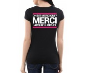 Tee-shirt  J&M noir - spécial  femme