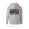 Sweat-shirt Capuche J&M gris