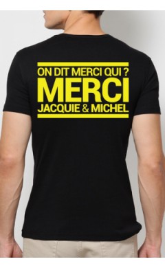 T-shirt Jacquie & Michel Jaune fluo